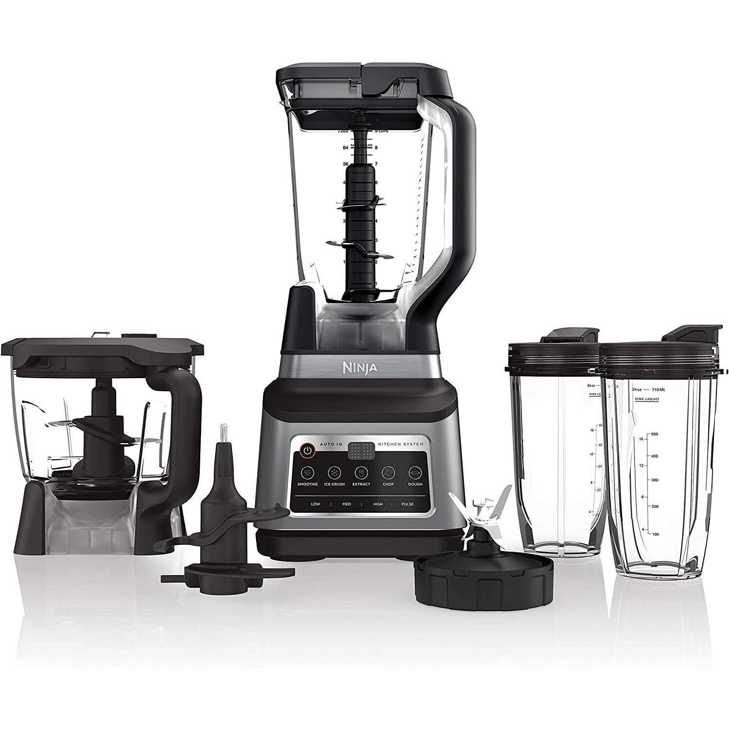 Ninja BL770AMZ Mega Kitchen sold System, 72 oz. Pitcher, 8-Cup Food Processor, #390